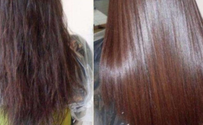 Процедура для волос с эффектом ламинирования в домашних условиях